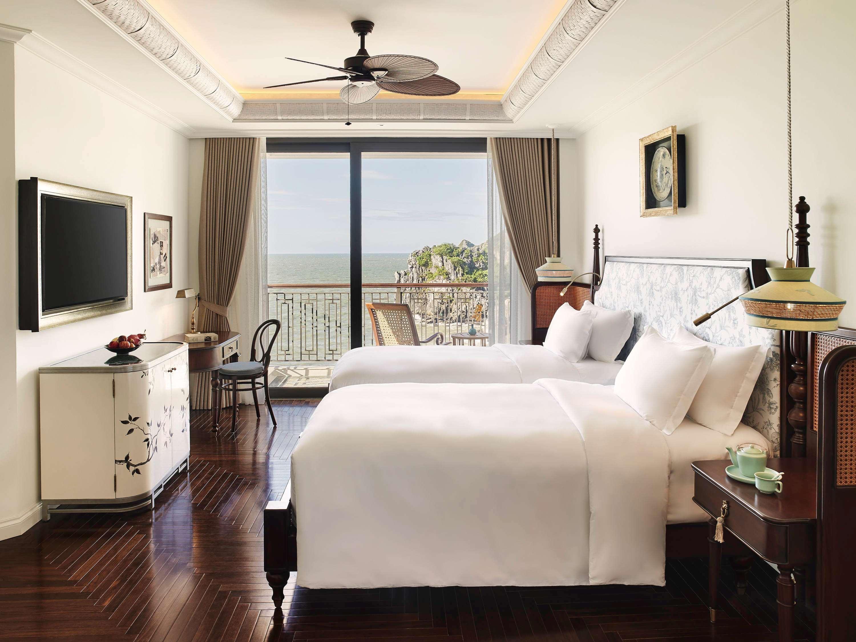 Hotel Perle D'Orient Cat Ba - Mgallery Chan Chau Exteriér fotografie Deluxe Ocean View Room
