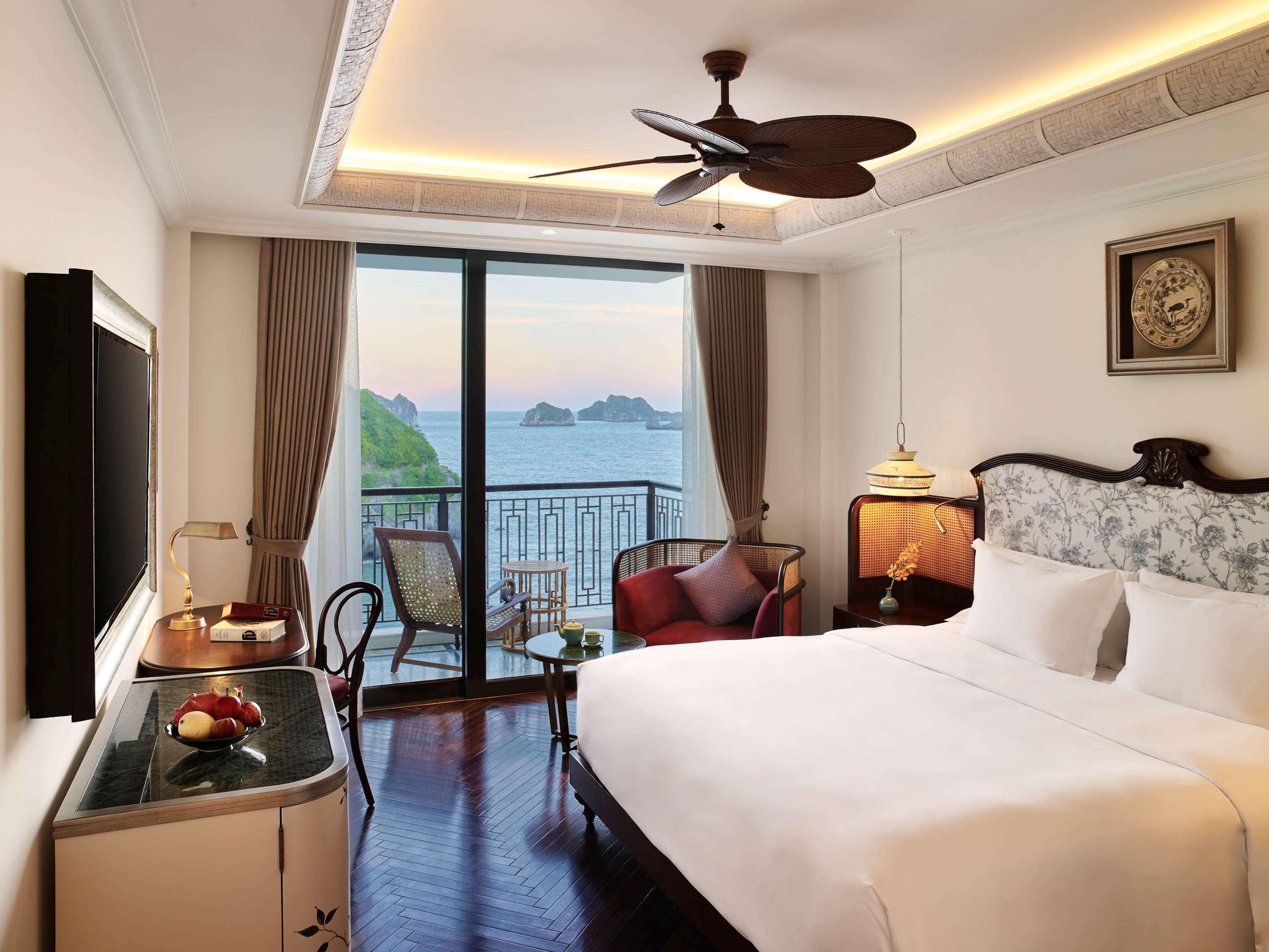 Hotel Perle D'Orient Cat Ba - Mgallery Chan Chau Exteriér fotografie Deluxe Ocean View Room