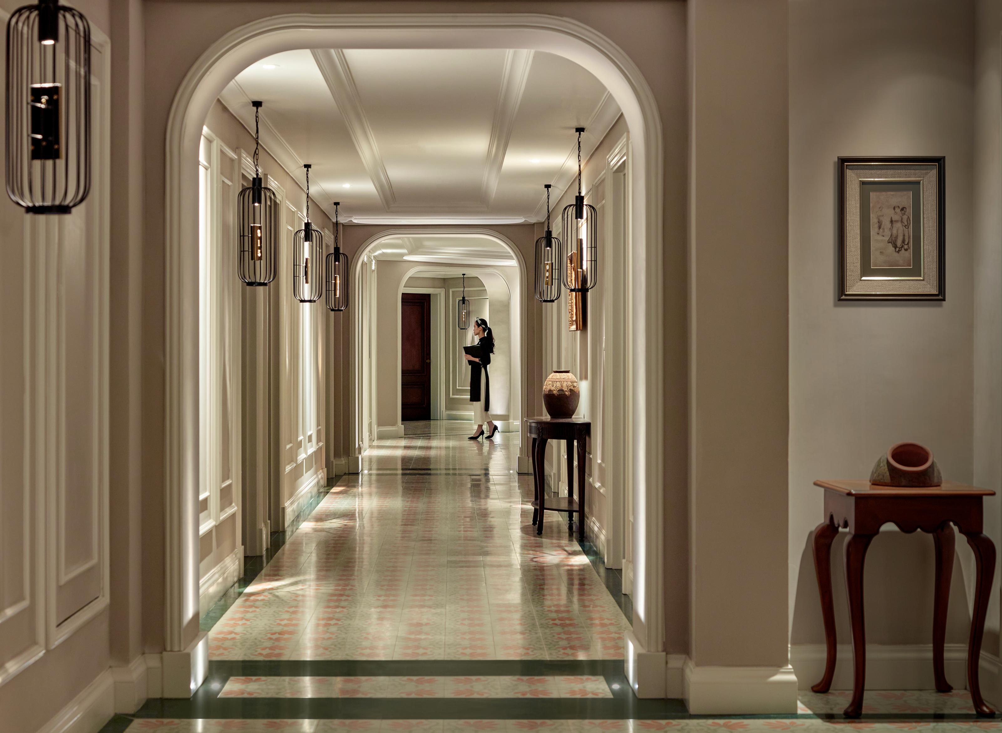 Hotel Perle D'Orient Cat Ba - Mgallery Chan Chau Exteriér fotografie A corridor at the Mandarin Oriental, London