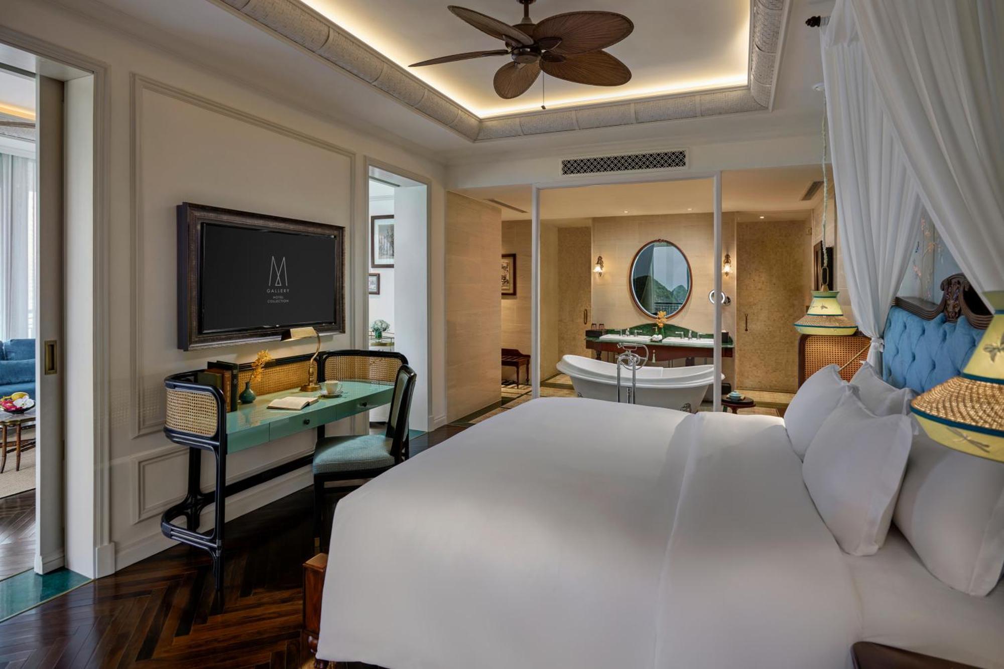 Hotel Perle D'Orient Cat Ba - Mgallery Chan Chau Exteriér fotografie Deluxe Ocean View Room